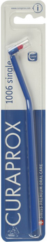 Зубная щетка монопучковая Curaprox CS 1006 Single & Sulcular 6 мм Темно-синяя (CS 1006-02) (7612412271300_darkblue)