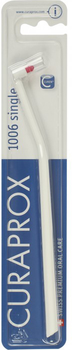 Зубная щетка монопучковая Curaprox CS 1006 Single & Sulcular 6 мм Белая (CS 1006-011) (7612412271300_white)