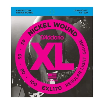 Струни d'addario EXL170 XL REGULAR LIGHT 45-100