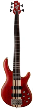 Бас-гитара CORT A5 Plus FMMH (Open Pore Black Cherry)