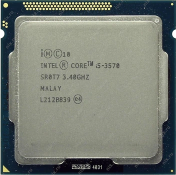 Процессор, Intel Core i5 3570 6 МБ кэш памяти, тактовая частота до 3,80 гГц Б/У