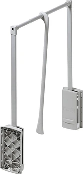 Гардеробный лифт Hafele 10 кг 600-1000 мм Серый (805.20.532)