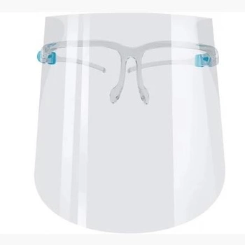 Захисний екран для обличчя FACE SHIELD Glasses (20шт), ціна за упаковку Voltronic MSP-FeSdG-20
