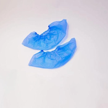 Бахіли з хлорованого поліетилену 3-грамові (100 шт в уп.) блакитні