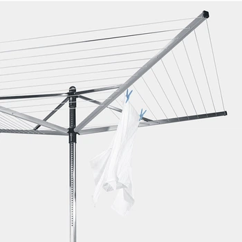 Уличная сушилка Lift-O-Matic с 4 направляющими Серебро Brabantia 311000