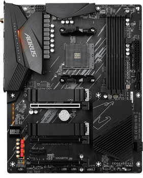 Материнська плата Gigabyte B550 AORUS ELITE AX V2 (sAM4, AMD B550, PCI-Ex16)