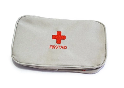 Домашня аптечка-органайзер для зберігання ліків і таблеток First Aid Pouch Large Сірий (1002160-Gray-0)