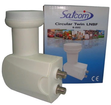 Конвертер Satcom Circular Twin LNBF S-22C