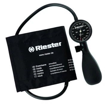 Тонометр механический ПАЛМ RIESTER R1 shock-pro высокоточный противоударный с черным дисплеем (mpm_00348)