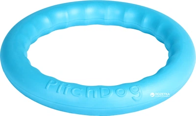 Кільце для апортування Collar PitchDog 20 20 x 3 см Блакитне (62372)
