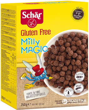 Сухой завтрак без глютена Dr. Schar Milly Magic 1-2-3 250 г (8008698007709)