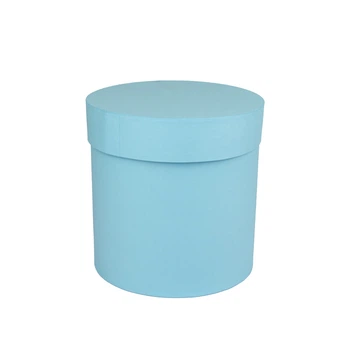 Коробка Perfectbox циліндрична 10х10х10 см Світло блакитний (матовий) (101019)