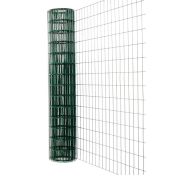 Сетка сварная с ПВХ покрытием Заграда Классик ф2,2оц+ПВХ ячейка 50х100мм высота 1,5м длина 25м