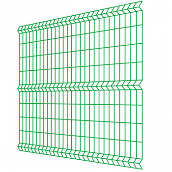 Секция ограждения Заграда Эко Стандарт высота 1,26м длина 2,5м ф3+4(оц+ПВХ) ячейка 50х200мм