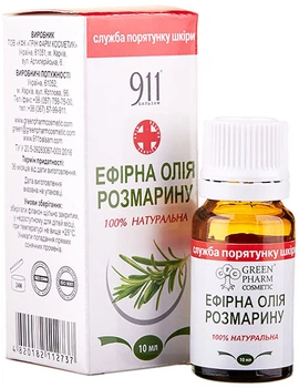 Ефірна олія Green Pharm Cosmetic розмарина 10 мл (4820182112737)