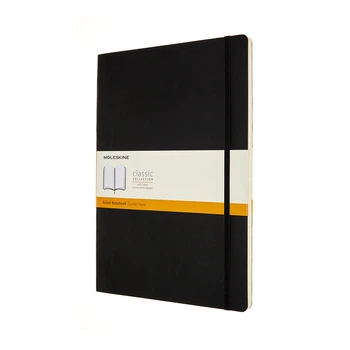 Блокнот Moleskine Classic А4 21х29,7 см в линию Черный Мягкий (8053853602855)
