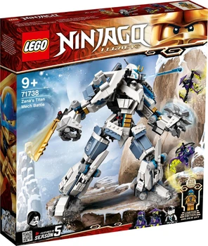 Lego Ninjago Битва с роботом Зейна 71738