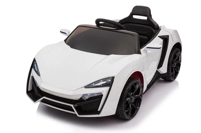 Електромобіль дитячий 7Toys білий (qs518 w) з шкіряним сидінням ch1112