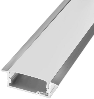 Профиль алюминиевый для светодиодной ленты Brille BY-048 2м (33-517)