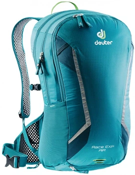 Велосипедный рюкзак Deuter RACE EXP AIR petrol-arctic / Размер 14+3л (3207318 3325)