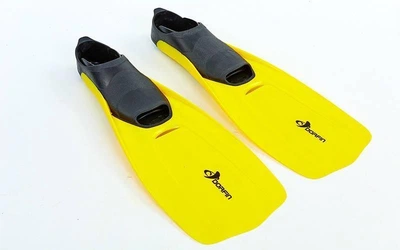 Ласты галоша DORFIN 42-43 Желтый-черный PL-437