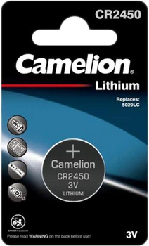 Батарейка Camelion CR 2450 / 1 BL (CR2450-BP1)