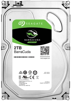 Жесткий диск Seagate BarraCuda HDD 2TB 7200rpm 256MB ST2000DM008 3.5 SATA III