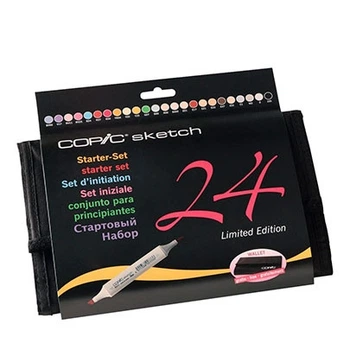 Набор маркеров в футляре Copic Sketch Set 24 шт/уп (21075424)