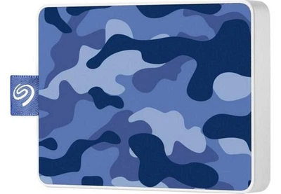 Накопитель внешний SSD USB 500GB Seagate One Touch Camo Blue (STJE500406)