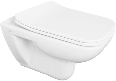 Унитаз подвесной CERASTYLE Duru + 9SC1143001 Slim Soft Close полипропилен