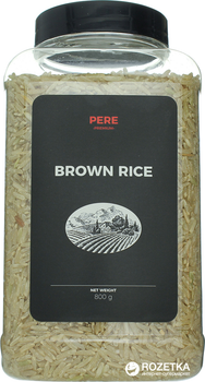 Рис Pere нешліфований довгозернистий 800 г (0.8 кг) (4820191590502)