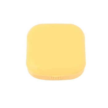 Контейнер для лінз дорожній набір Mini Travel Kit ISKYBOB набір для контактних лінз дорожній жовтий