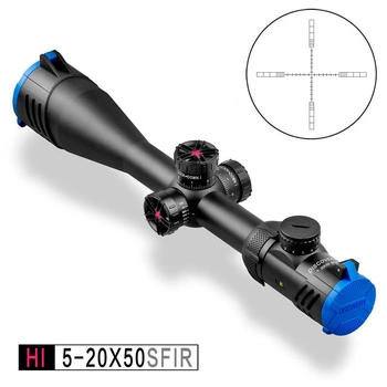 Приціл оптичний Discovery HI SFP 5-20x50 SFIR