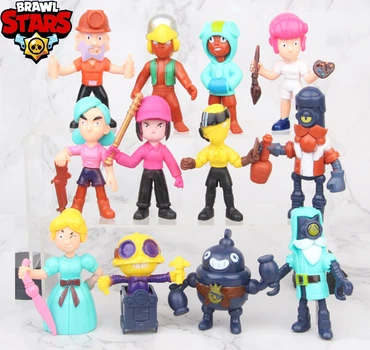 Игровой набор Brawl stars Бравл Старс 12 фигурок 10 см N8 Игрушки популярной игры