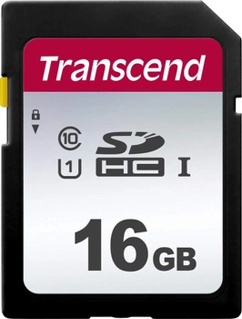 Transcend 300S SDHC 16GB Class 10 UHS-I U1 (TS16GSDC300S)