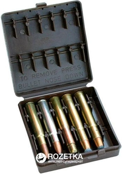 Кейс МТМ Ammo Wallet для патронів 378, 416, 470, 500NE на 10 патр. Коричневий (17730854)