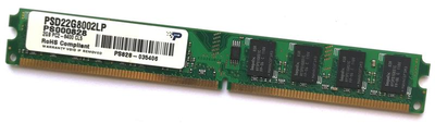 Модуль памяти DDR2 2GB/800 Patriot (PSD22G8002LP) - Refubrished