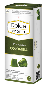 Кава в капсулах Dolce Aroma Colombia Nespresso (10 шт)