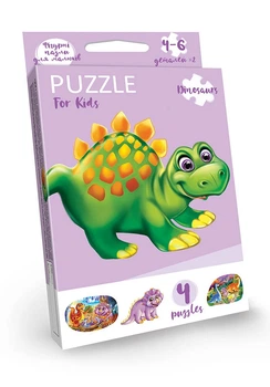Пазли Danko Toys розвиваючі Puzzle для малюків (рос.) (PFK-05)