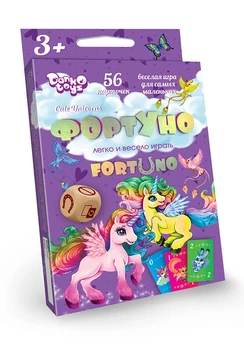 Фортуна настольная игра на 56 карточек единороги 4823102807362