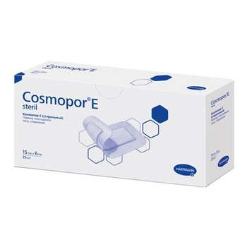 Пов'язка стиральна пластирна Cosmopor® E 15см x 6см, 1 шт
