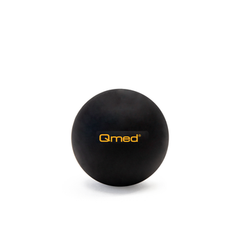 Массажный мяч Lacrosse Ball, черный Ø 6 см Qmed 000312017