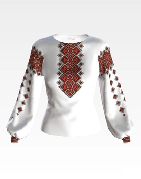 Заготовка жіночої блузки – вишиванки для вишивки бісером і нитками Барвиста Вишиванка Берегиня (БЖ120дБнннн)