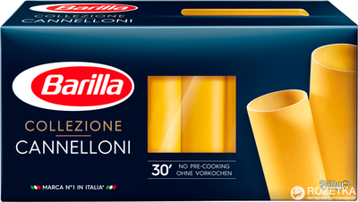 Макарони Barilla Collezione Cannelloni Канелоні 250 г (8076808070882)