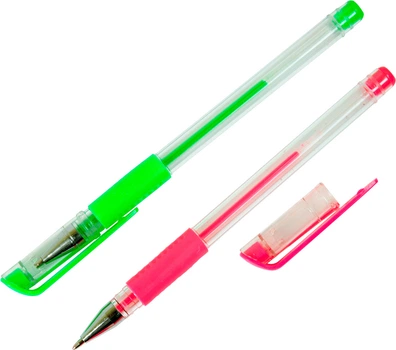 Набор гелевых ручек 12 шт ZiBi Neon-Metallic 12 цветов (ZB.2205-99)