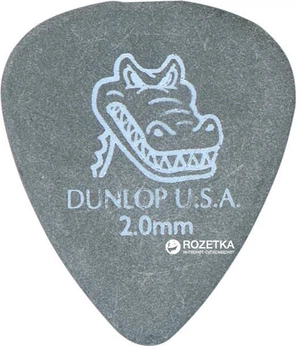 Медіатори Dunlop 417P2.0 Gator Grip Standard Player's Pack 2 мм 12 шт.