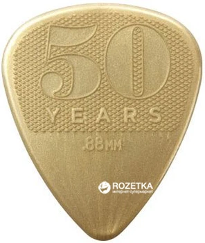 Медіатори Dunlop 442P.88 50th Anniversary Gold Nylon Player's Pack 0.88 мм 12 шт.