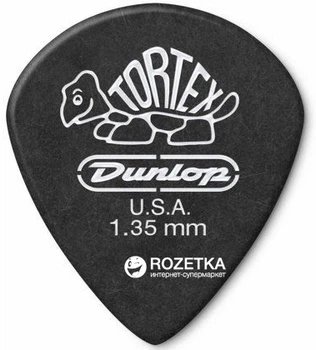 Медиаторы Dunlop 498P1.35 Tortex Jazz III XL Player's Pack 1.35 мм 12 шт.