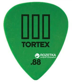 Медиаторы Dunlop 462P.88 Tortex T III Player's Pack 0.88 мм 12 шт.