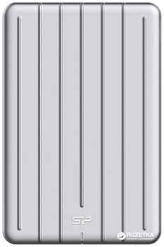 SSD диск Silicon Power Bolt B75 256GB 2.5 USB 3.1 Silver (SP256GBPSDB75SCS) External